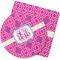 Colorful Trellis Rubber Backed Coaster (Personalized)