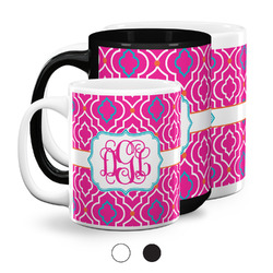 Colorful Trellis Coffee Mugs (Personalized)