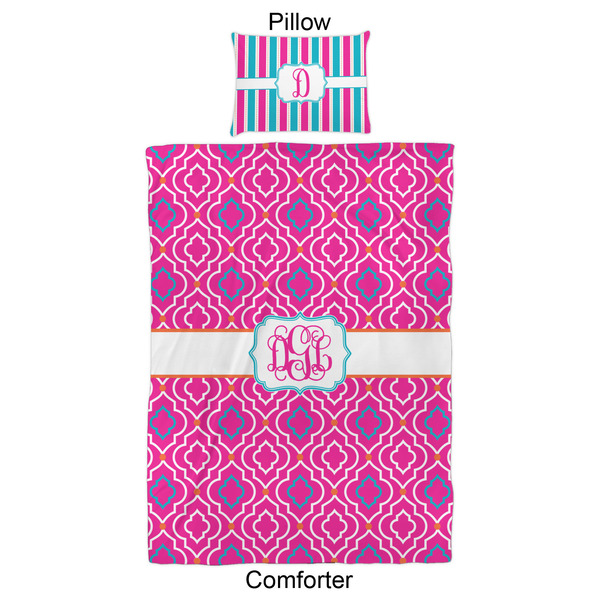 Colorful Trellis Comforter Set - Twin XL - Approval