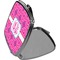 Colorful Trellis  Compact Mirror (Side View)
