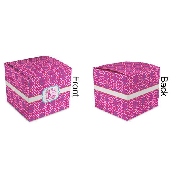 Colorful Trellis Cubic Gift Box - Approval