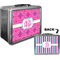 Colorful Trellis Custom Lunch Box / Tin Approval