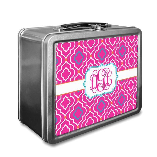 Custom Colorful Trellis Lunch Box (Personalized)