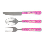 Colorful Trellis Cutlery Set (Personalized)