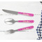 Colorful Trellis Cutlery Set - w/ PLATE