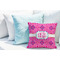 Colorful Trellis Decorative Pillow Case - LIFESTYLE 2