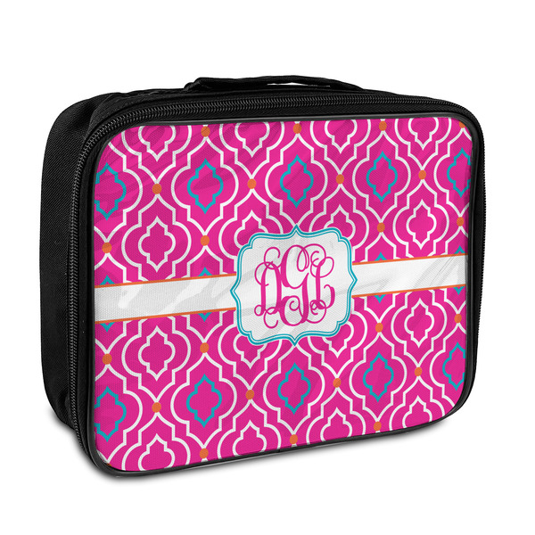 Custom Colorful Trellis Insulated Lunch Bag (Personalized)