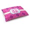 Colorful Trellis Dog Bed - Medium w/ Monogram