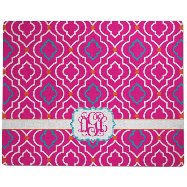 Colorful Trellis Dog Food Mat - Large without Bowls