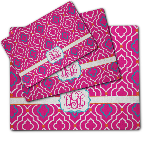 Colorful Trellis Dog Food Mat - MAIN (sm, med, lrg)