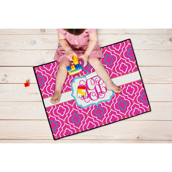 Colorful Trellis Door Mats - LIFESTYLE kid