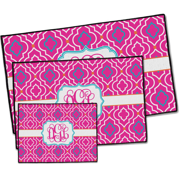 Colorful Trellis Door Mats - PARENT MAIN