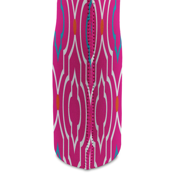 Colorful Trellis Double Wine Tote - DETAIL 2 (new)