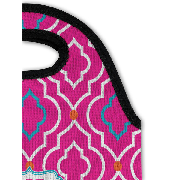 Colorful Trellis Double Wine Tote - Detail 1 (new)