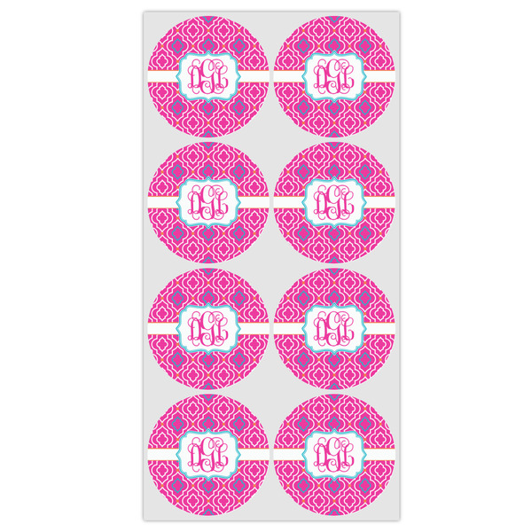 Colorful Trellis Drink Topper - Medium - Set of 12