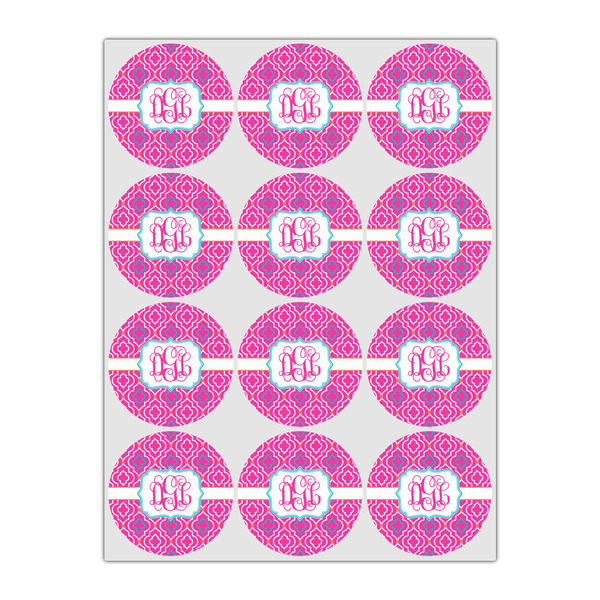 Colorful Trellis Drink Topper - Small - Set of 12