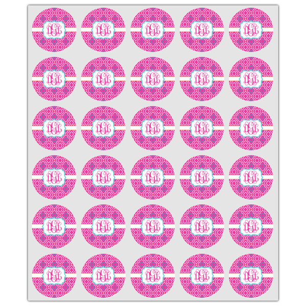 Colorful Trellis Drink Topper - XSmall - Set of 30