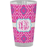 Colorful Trellis Pint Glass - Full Color (Personalized)