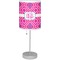 Colorful Trellis Lamp with Drum Shade (Personalized)