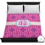 Colorful Trellis Duvet Cover - Full / Queen (Personalized)