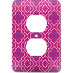 Colorful Trellis Electric Outlet Plate