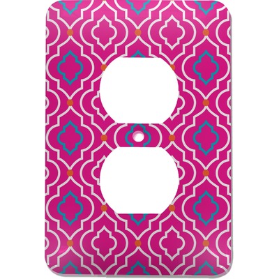 Colorful Trellis Electric Outlet Plate (Personalized)