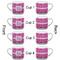 Colorful Trellis Espresso Cup - 6oz (Double Shot Set of 4) APPROVAL