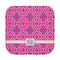 Colorful Trellis Face Cloth-Rounded Corners