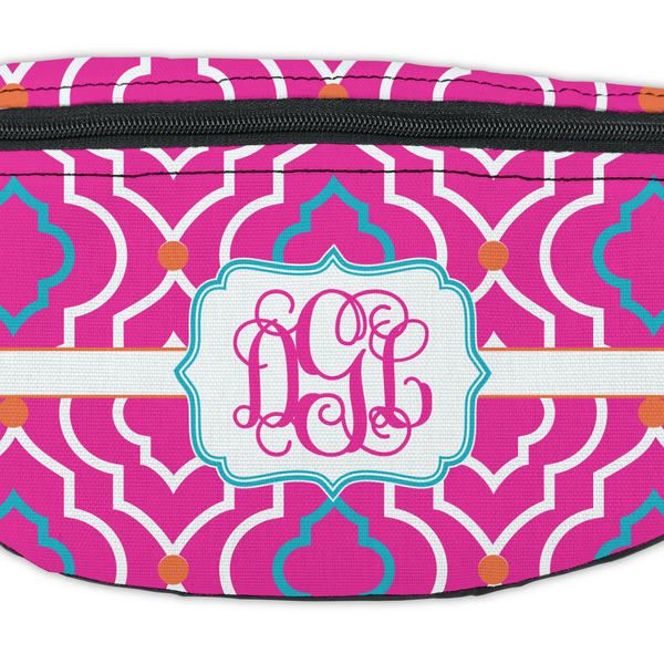 Colorful Trellis Fanny Pack - Closeup
