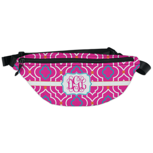 Custom Colorful Trellis Fanny Pack - Classic Style (Personalized)