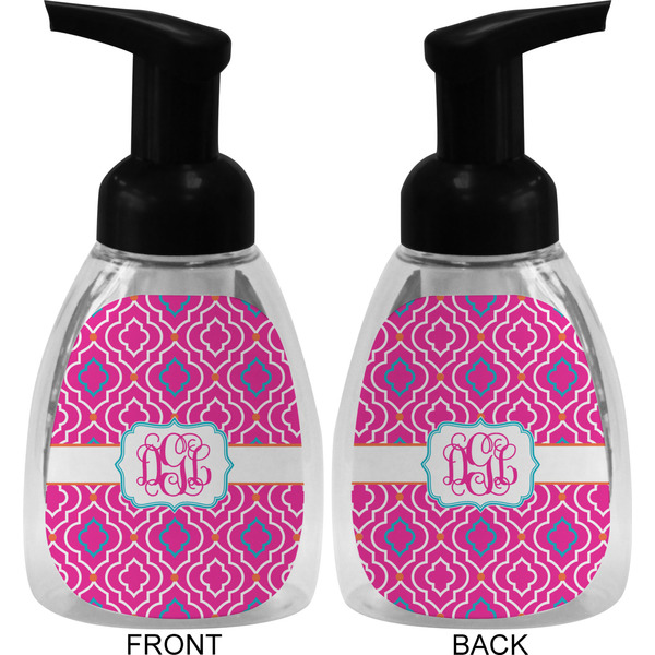 Colorful Trellis  Foam Soap Bottle (Front & Back)
