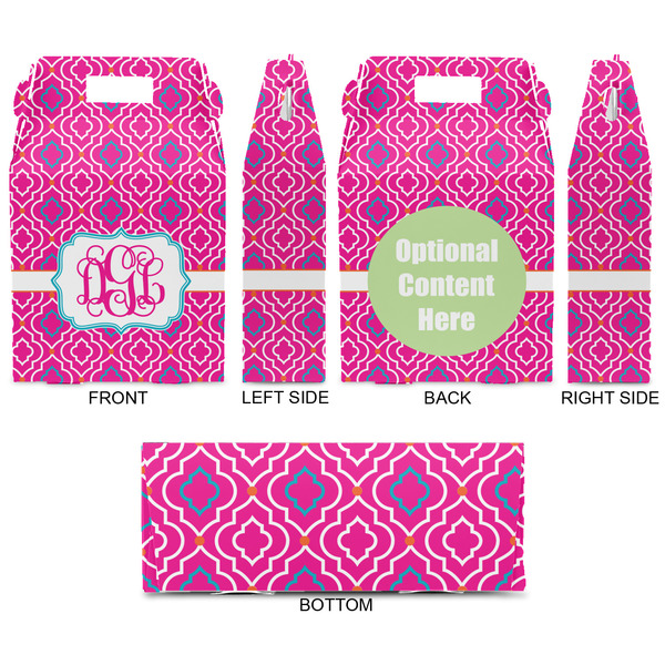 Colorful Trellis Gable Favor Box - Approval