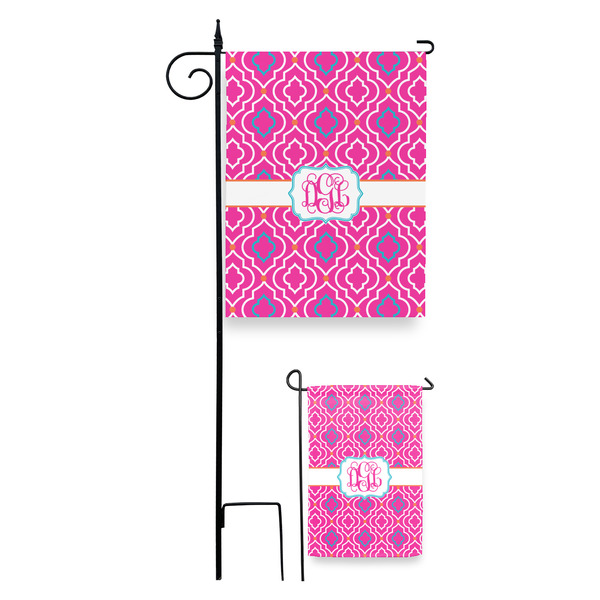 Colorful Trellis Garden Flag - PARENT/MAIN