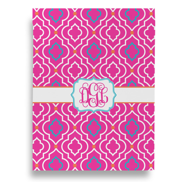 Colorful Trellis Garden Flags - Large - Double Sided - FRONT