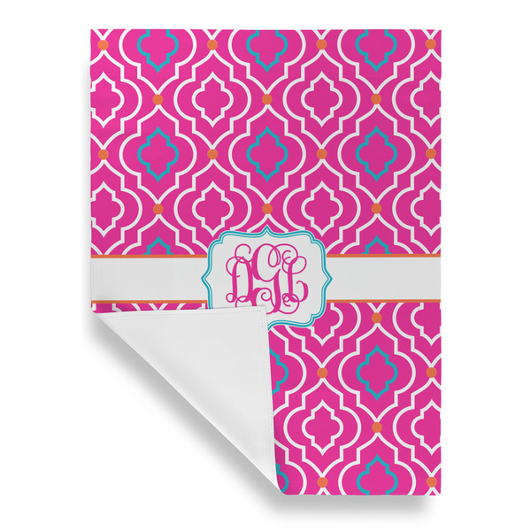 Colorful Trellis Garden Flags - Large - Single Sided - FRONT FOLDED