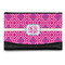 Colorful Trellis Genuine Leather Womens Wallet - Front/Main