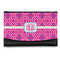 Colorful Trellis Genuine Leather Women's Wallet - Small (Personalized)