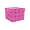 Colorful Trellis Gift Boxes with Lid - Canvas Wrapped - Small - Front/Main