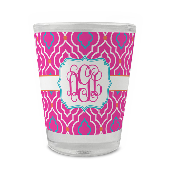 Colorful Trellis Glass Shot Glass - Standard - FRONT