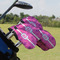 Colorful Trellis Golf Club Cover - Set of 9 - On Clubs