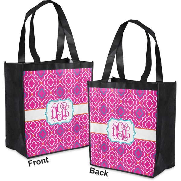 Colorful Trellis Grocery Bag - Apvl