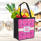 Colorful Trellis Grocery Bag - LIFESTYLE