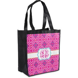 Colorful Trellis Grocery Bag (Personalized)