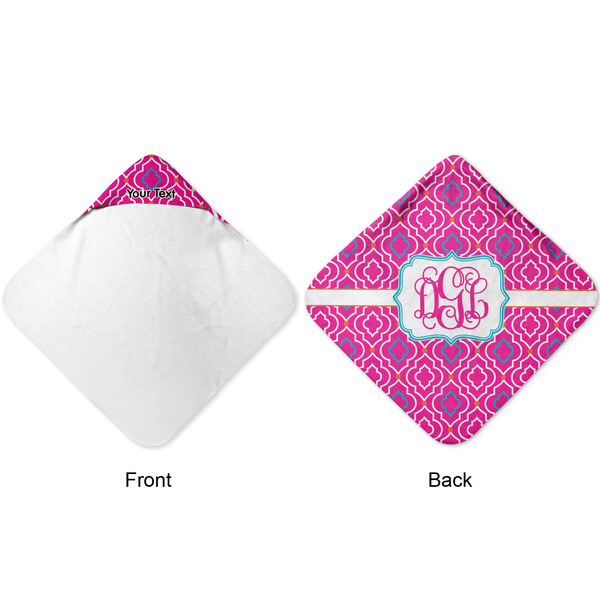 Colorful Trellis Hooded Baby Towel- Approval