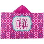 Colorful Trellis Kids Hooded Towel (Personalized)