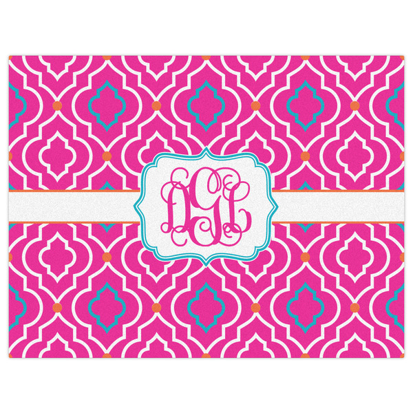 Colorful Trellis Indoor / Outdoor Rug - 6'x8' - Front Flat