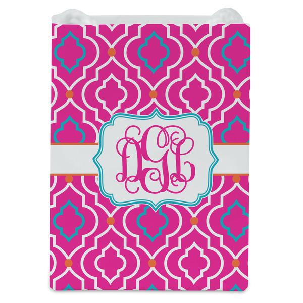 Colorful Trellis Jewelry Gift Bag - Matte - Front