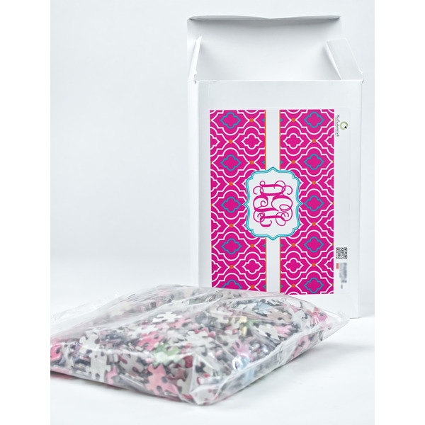 Colorful Trellis Jigsaw Puzzle 1014 Piece - Box