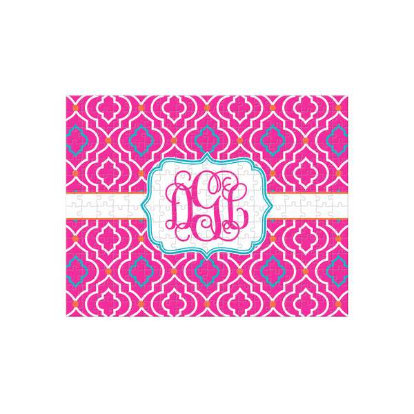 Custom Colorful Trellis 252 pc Jigsaw Puzzle (Personalized)