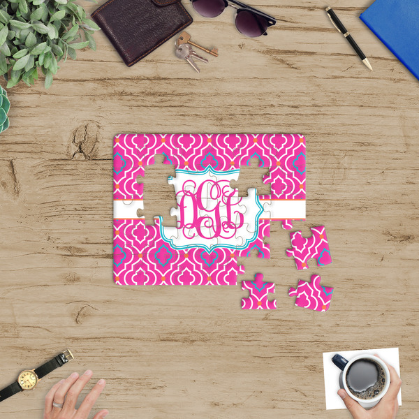 Colorful Trellis Jigsaw Puzzle 30 Piece - In Context